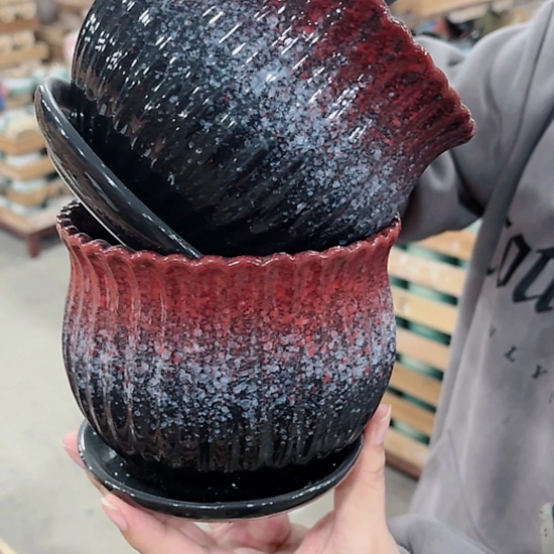 【闪购商品】陶瓷花盆