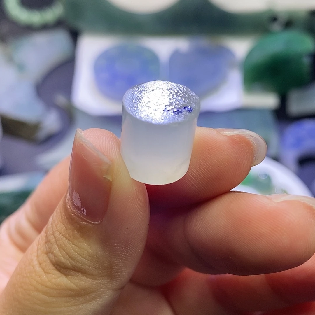 定制翡翠未镶嵌卡12珠子