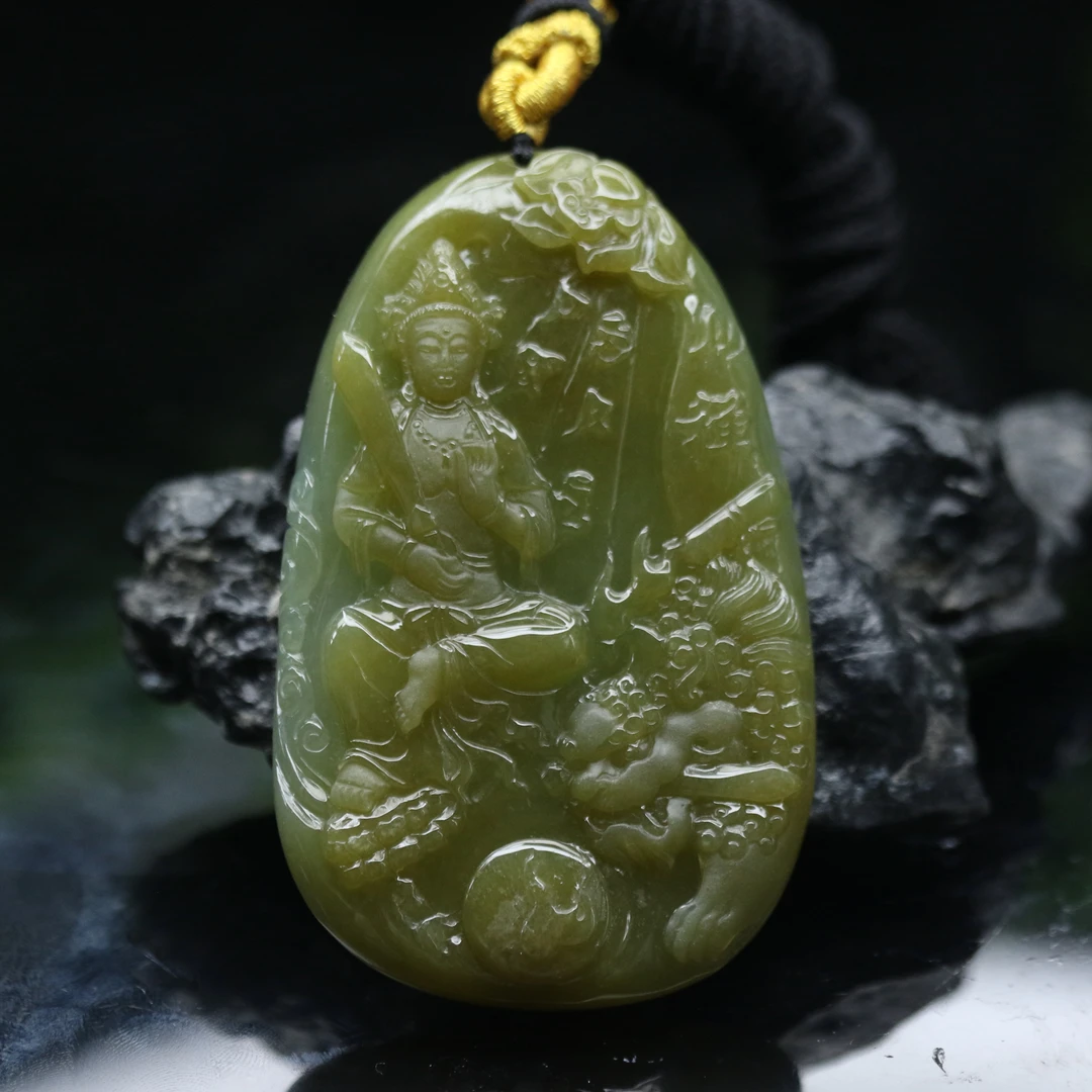 FC46天然缅甸翡翠A货虚空藏/701352/保利厦门拍卖