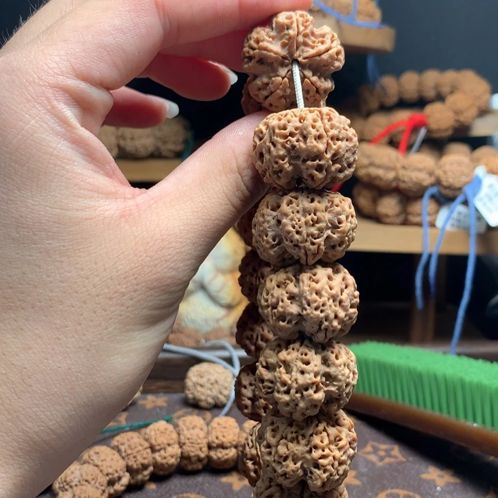 吊坠金刚菩提深沟梅花平头尾全品25mm