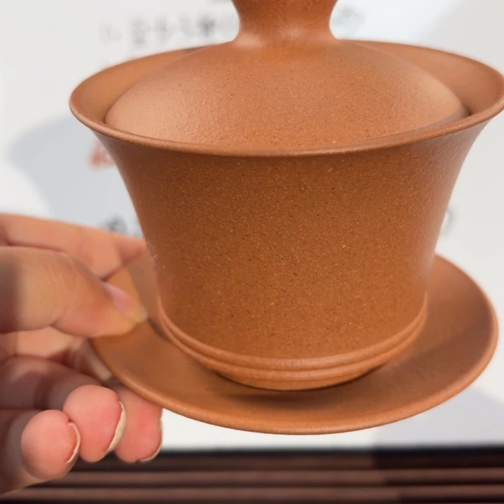 茶壶紫砂宜兴原矿老宕口黄金段