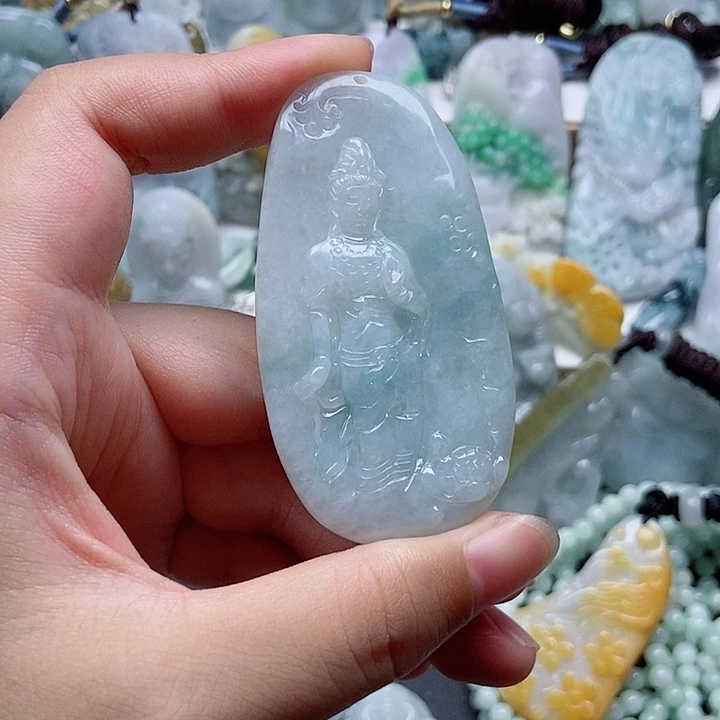 吊坠(不含链)未镶嵌翡翠1