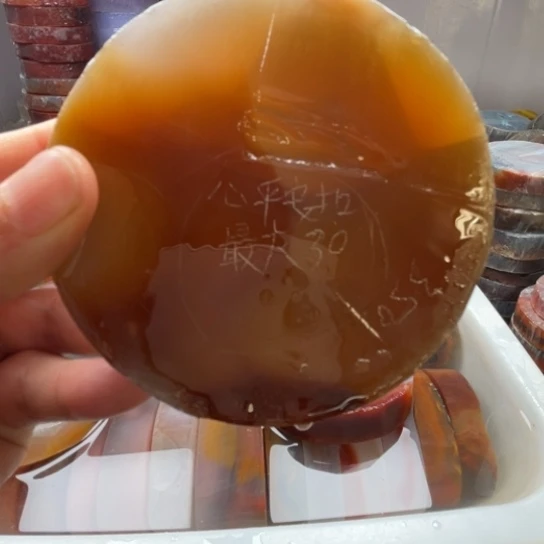 定制玛瑙私人定制天然玛瑙平安扣不退换