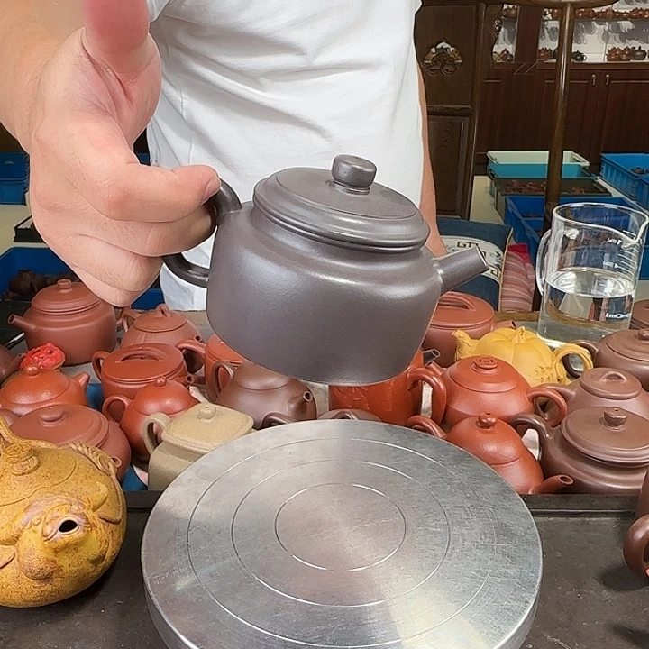 茶壶紫砂德钟天青