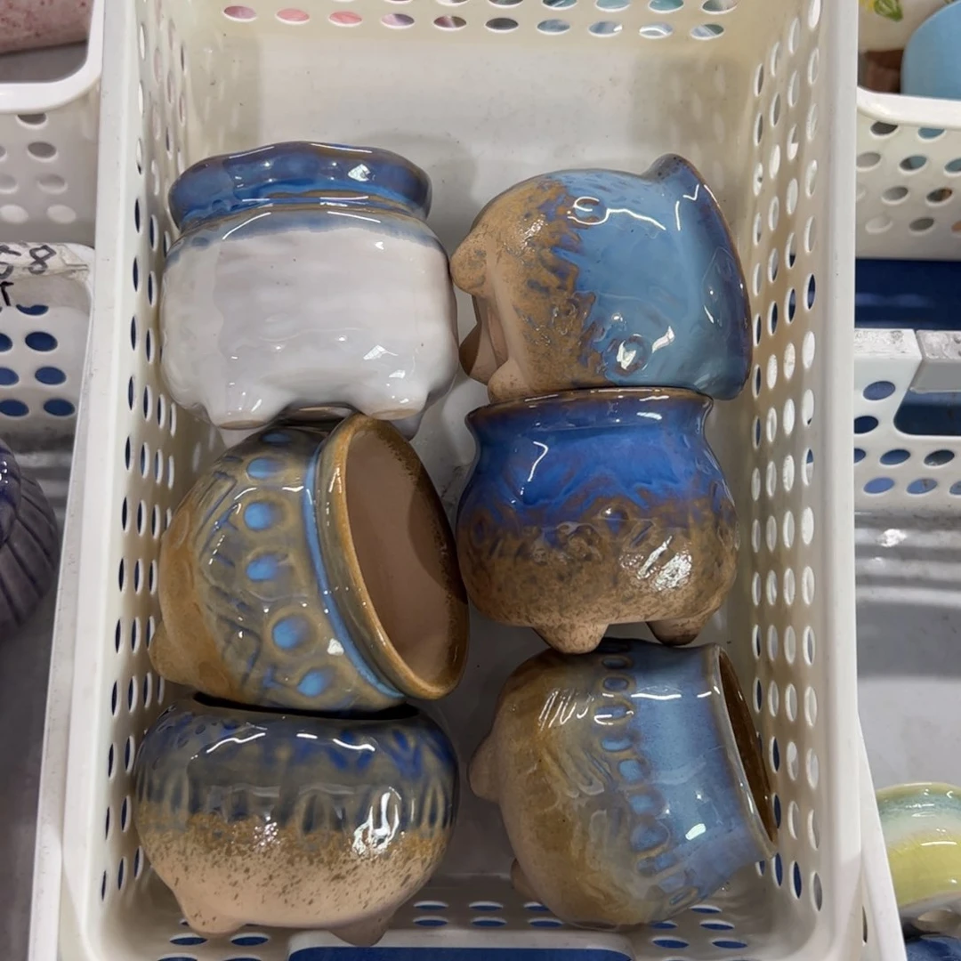 陶瓷多肉小花盆@@2075
