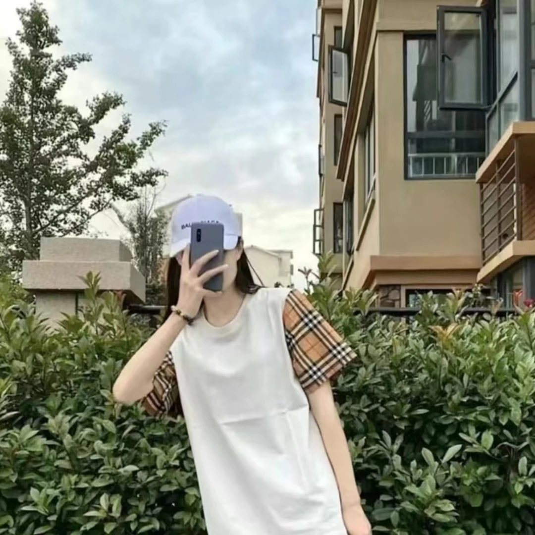95新 BURBERRY/博柏利 Burberry白色T恤/ll68