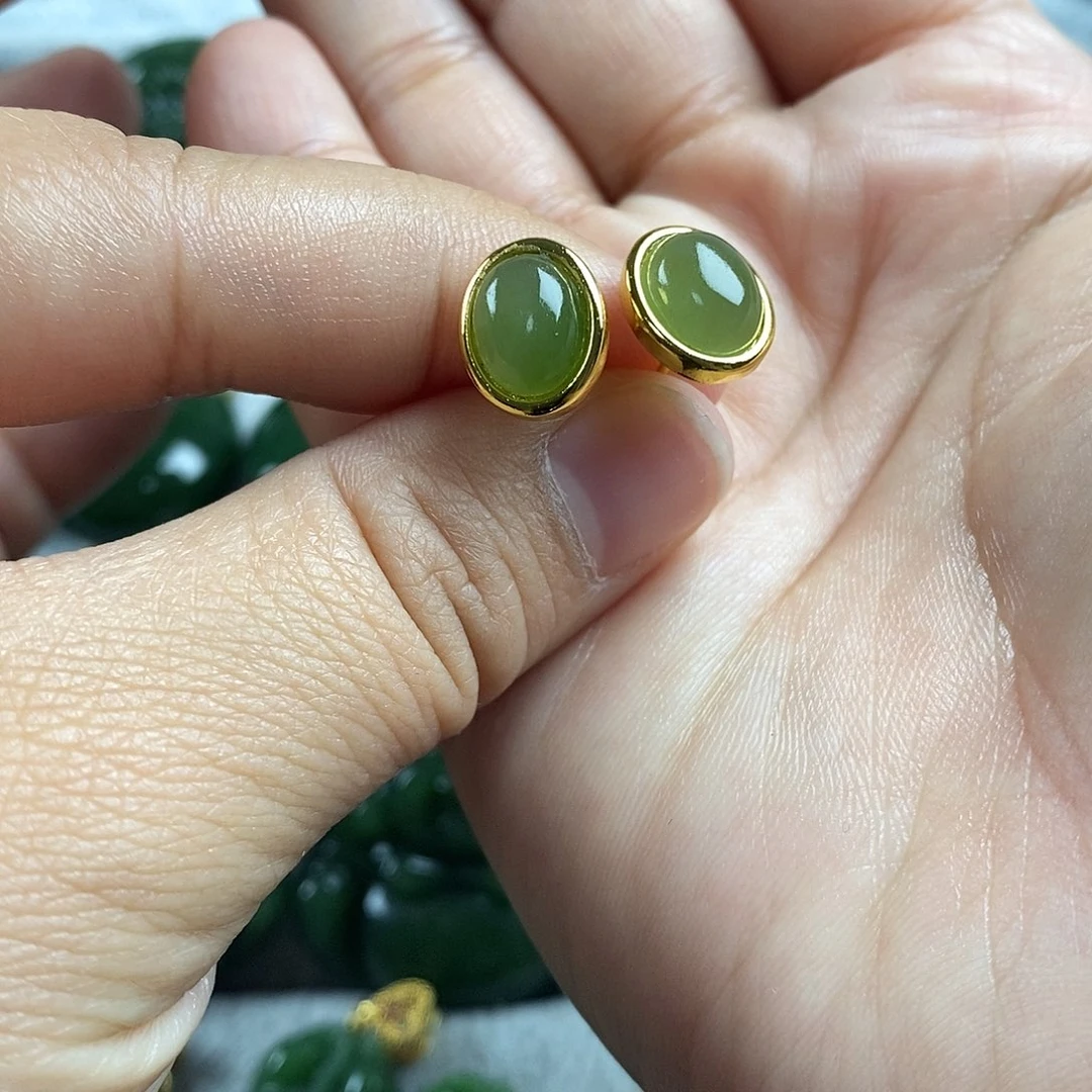 和田玉（碧玉）未镶嵌颈饰