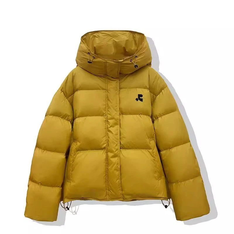 冬季慵懒风宽松大码连帽小个子棉服外套女休闲百搭面包服棉袄洋气