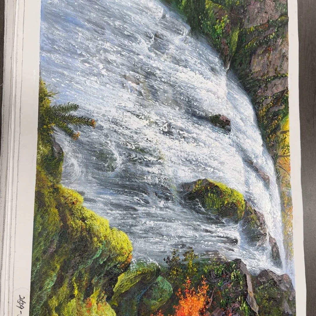 油画不知道为什么要这么