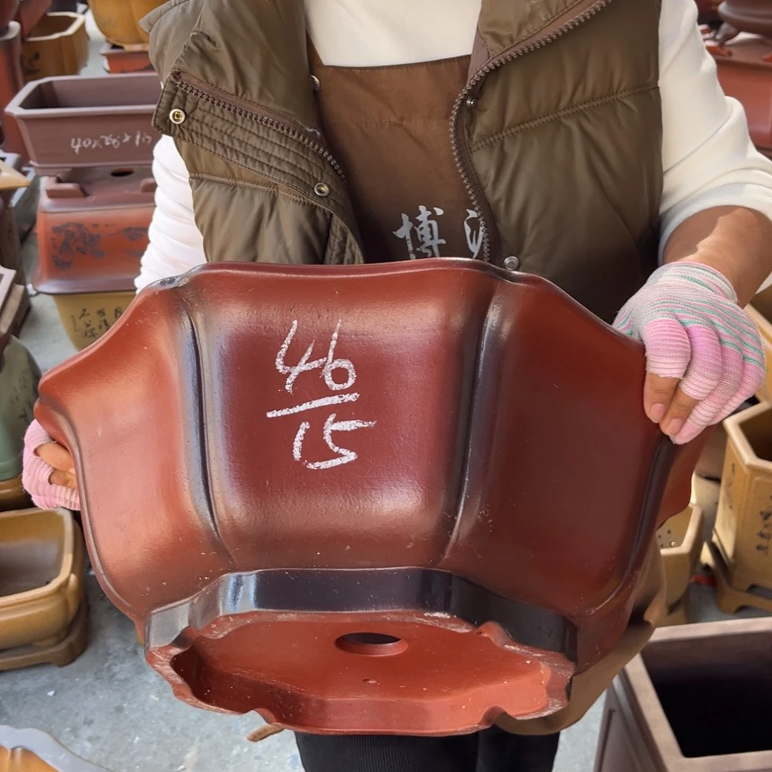 紫砂花盆盆景艺术