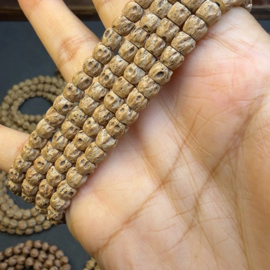 柏香籽/百香籽吊坠热振 直切方块鬼脸