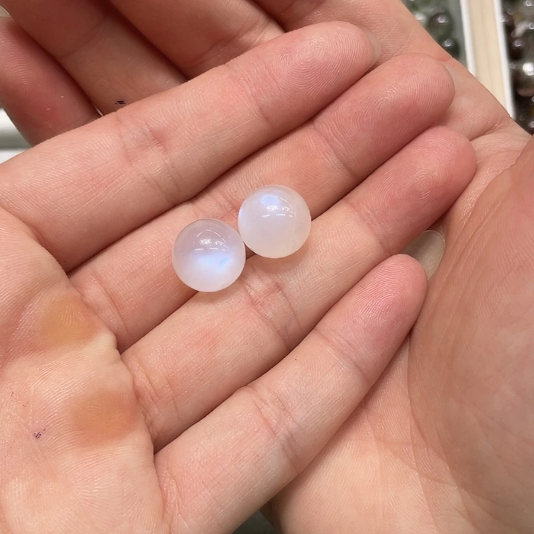 水晶珠宝半成品未镶嵌印**胖打孔，不退不换