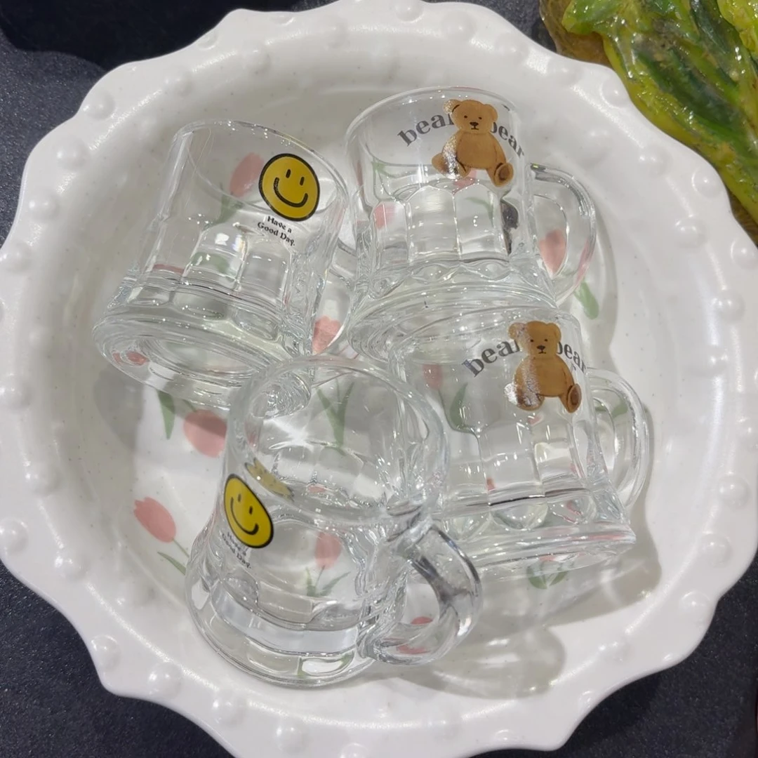 瓷四个小酒杯四个