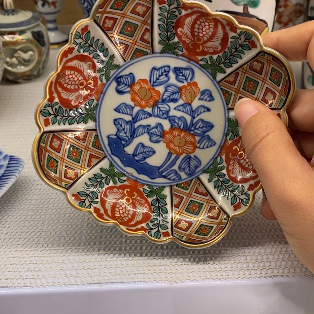 碟微瑕，11 厘米 小杨瓷器陶瓷陶瓷