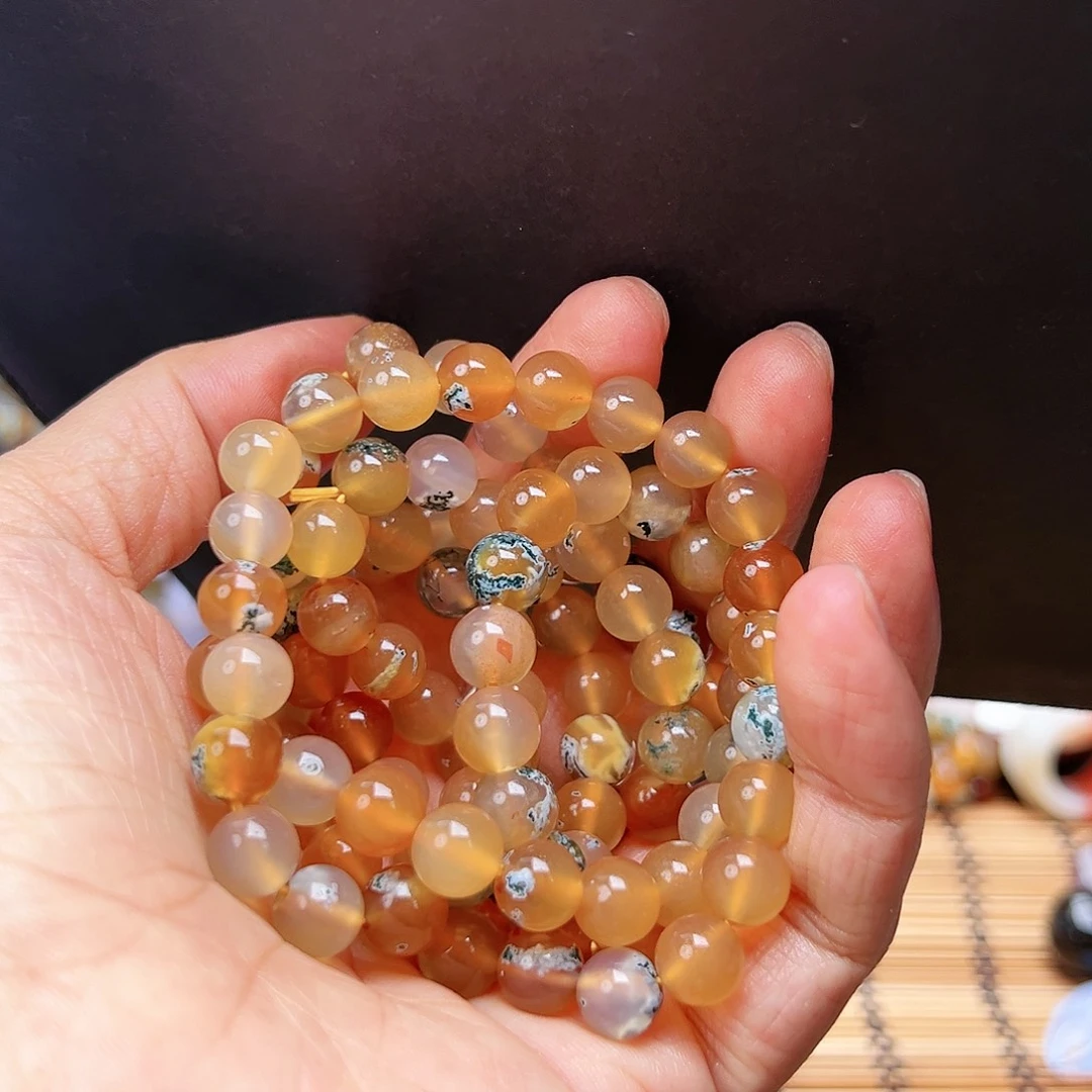 未镶嵌玛瑙/玉髓珠宝半成品