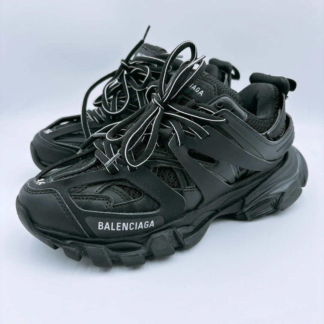 97新/巴黎世家/balenciaga36码/经典黑色track老爹鞋/BM01076