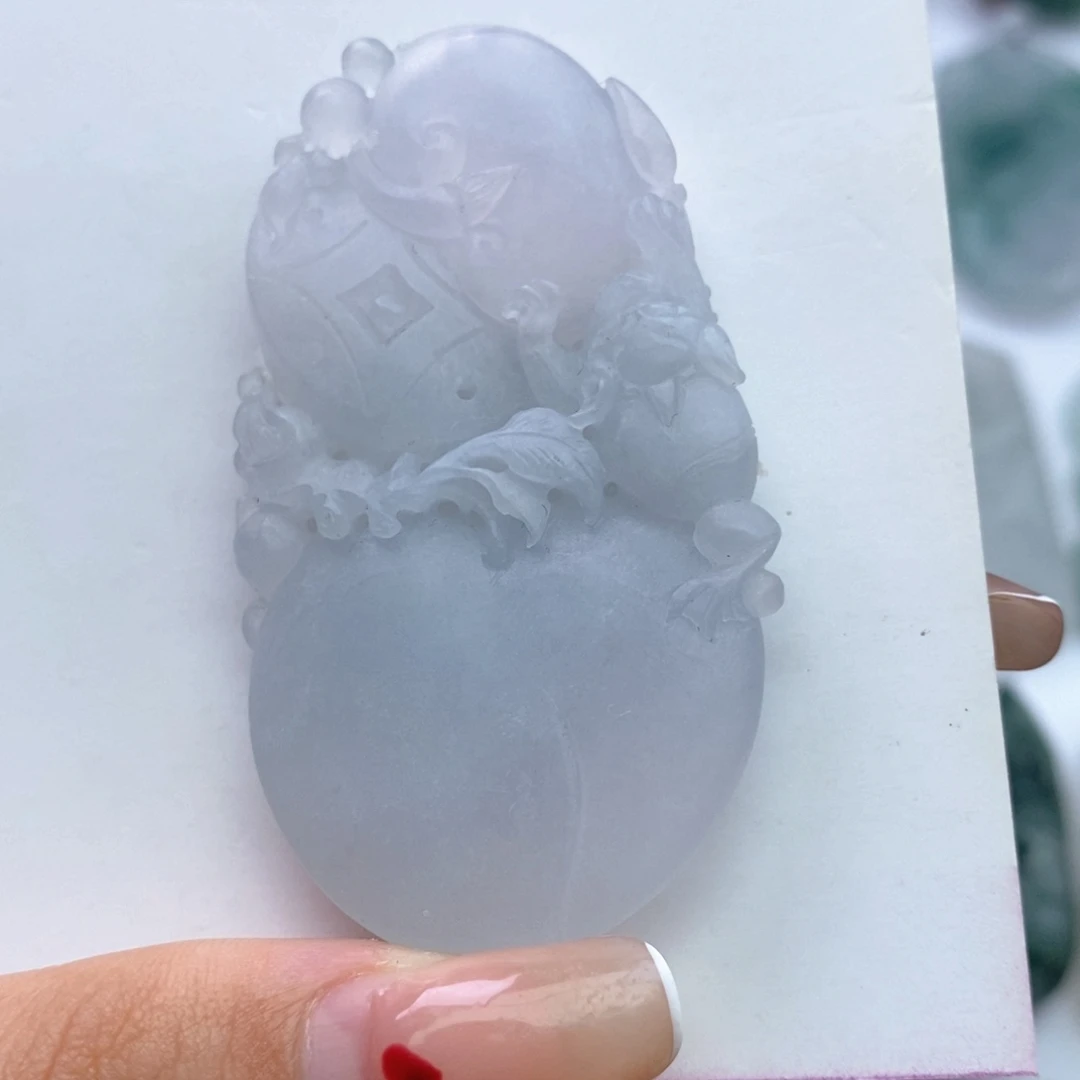 定制翡翠未镶嵌陆**仙毛货无鉴赏期