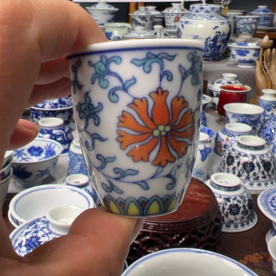 摆件景德镇青花陶瓷