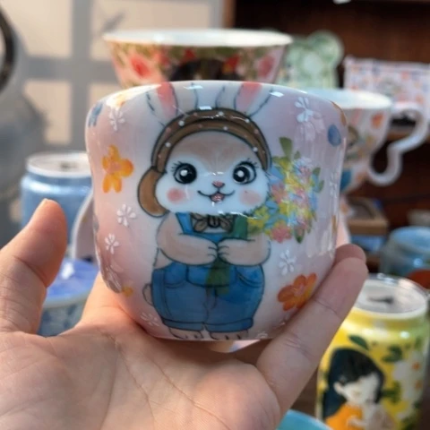炉景德镇釉下手绘陶瓷