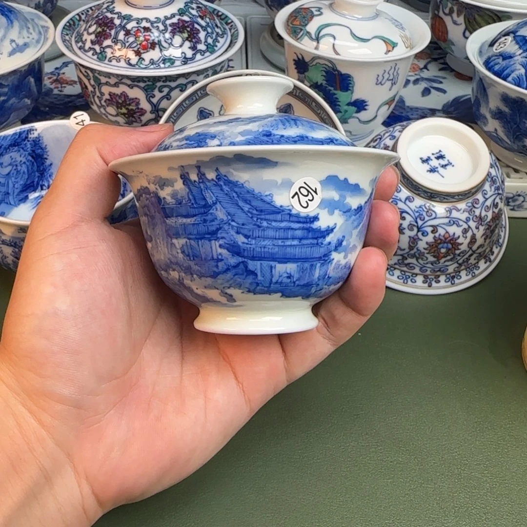 彦祖纯手工手绘茶具162