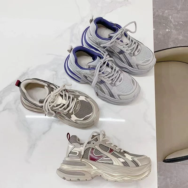 夏季秋冬女户外运动老爹鞋休闲鞋男士运动鞋潮流厚底