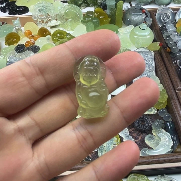 岫玉未镶嵌吊坠(不含链)