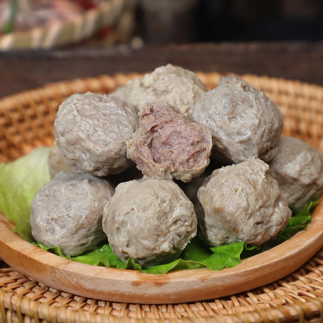 天等牛肉丸/肉质鲜嫩/粒粒弹牙/烧烤火锅食材/真材实料/传统工艺