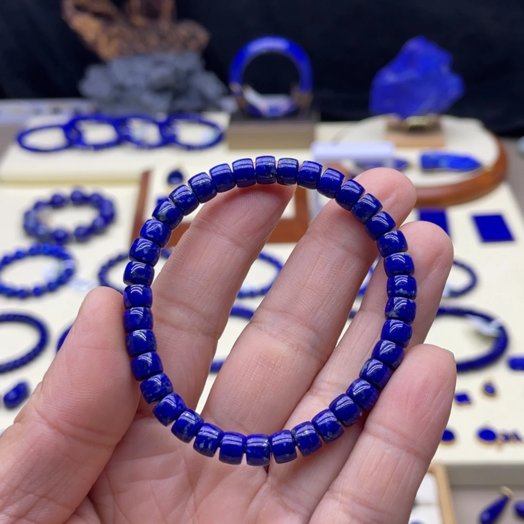 未镶嵌青金石手链6mm性价比高