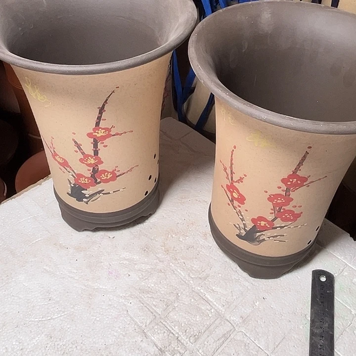 花盆紫砂紫砂兰花盆质量不错喜欢