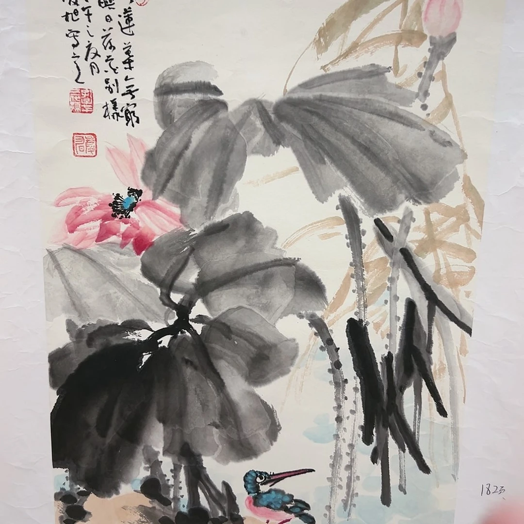 国画孔庆旭展览原作