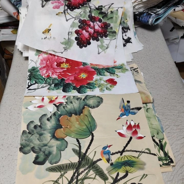糊***糊国画国画花鸟花鸟国画