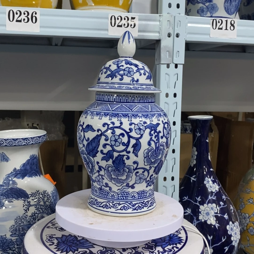 瓶将军罐花瓶摆件花瓶