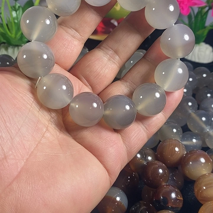 玛瑙/玉髓合金手链