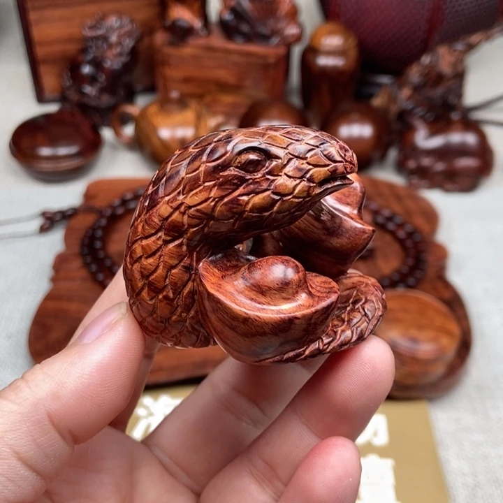 花梨木类端景台大吉大利蛇