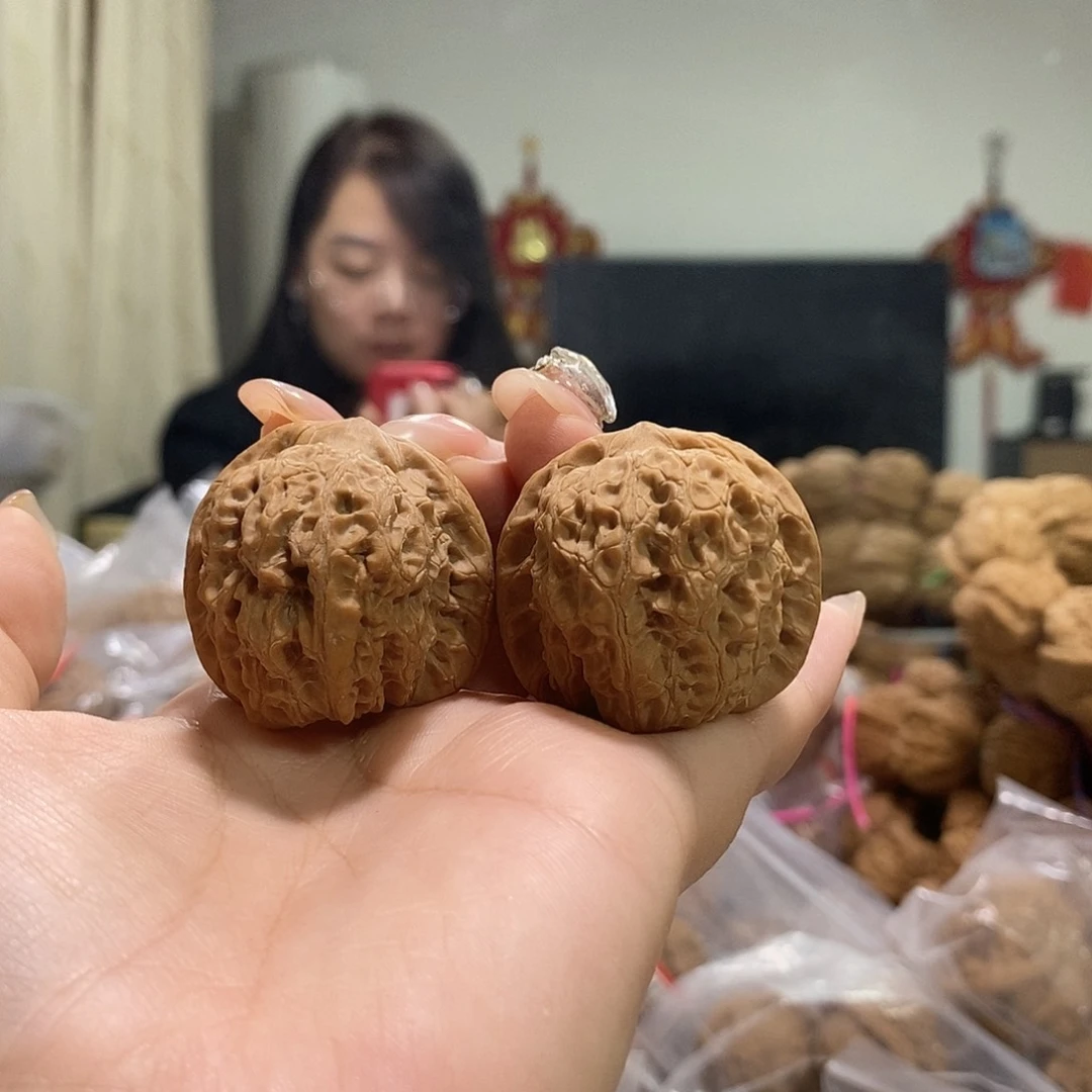 把件文玩核桃36血麒麟有黄