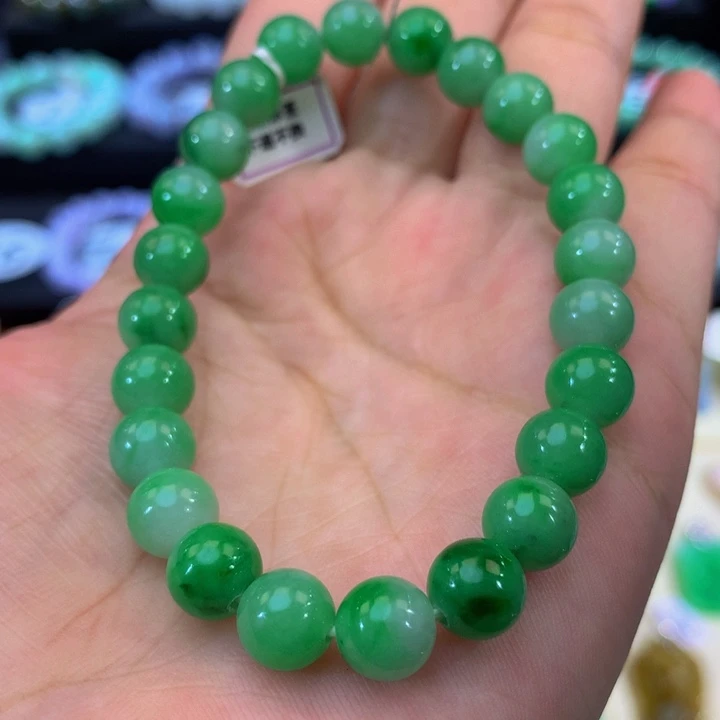 未镶嵌手链翡翠翡翠