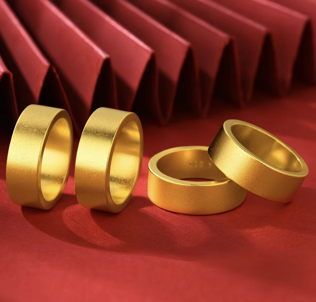 合金吊坠 闭口戒指专拍链接无事戒磨砂戒碎冰冰龙鳞男女戒指