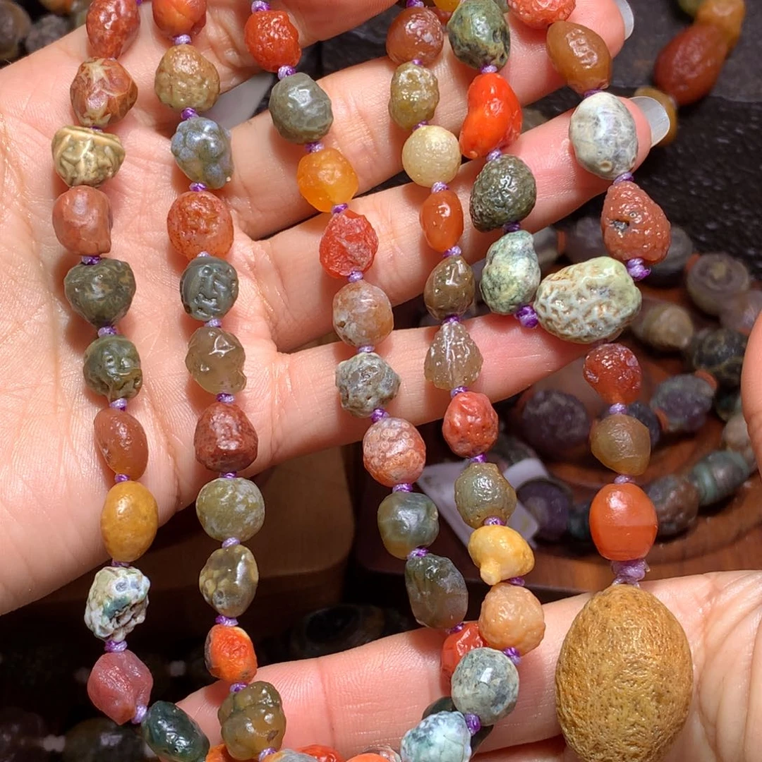 未镶嵌玛瑙/玉髓珠宝半成品