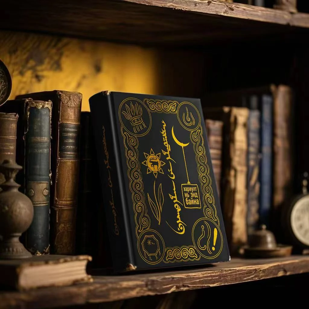 「答案之书」蒙古文 基里尔文 有趣又神秘 创意 不纠结