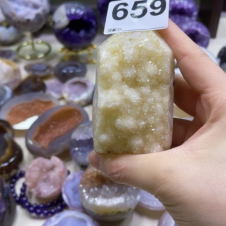 紫晶摆件未镶嵌摆件659