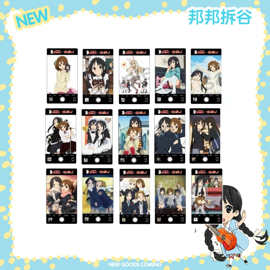 【轻音少女】招财猫卡拉OK联动 截屏卡透卡 盲抽