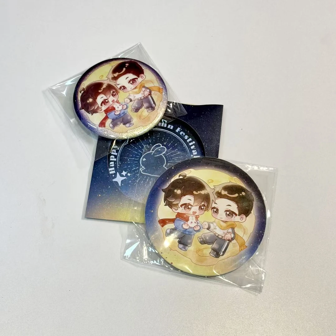 下单赠中秋限定75mm徽章】撒野徽章色纸立牌蒋丞顾飞周边