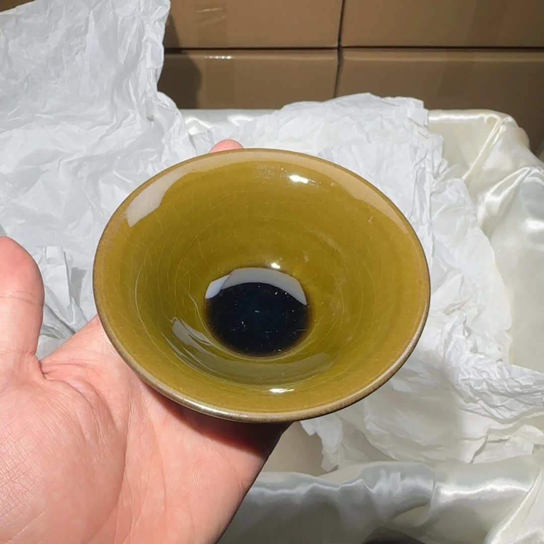 茶盏微瑕建盏，介意勿拍