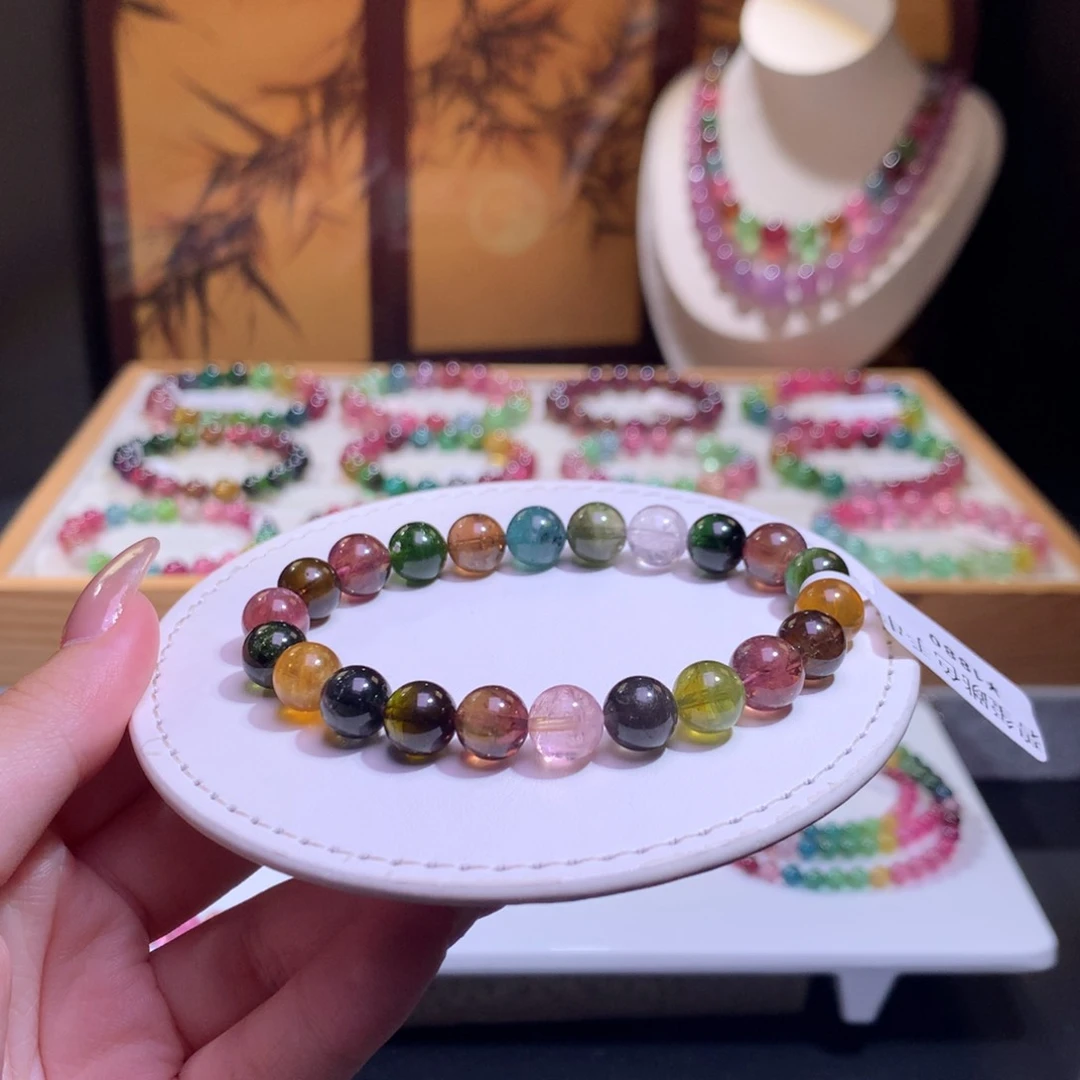 未镶嵌手链碧玺碧玺