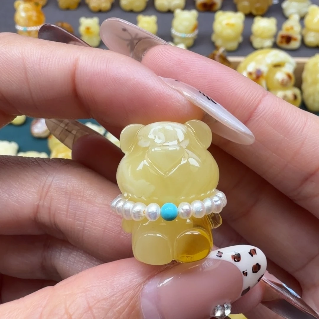 蜜蜡未镶嵌裸石蜜蜡
