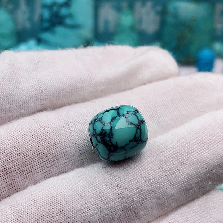 未镶嵌绿松石12m m