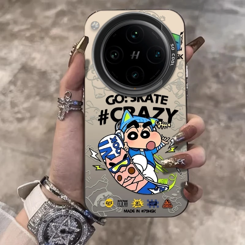 滑板小新适用OPPOFindX8s手机壳X8Pro创意X8ultra防摔磨砂保护套