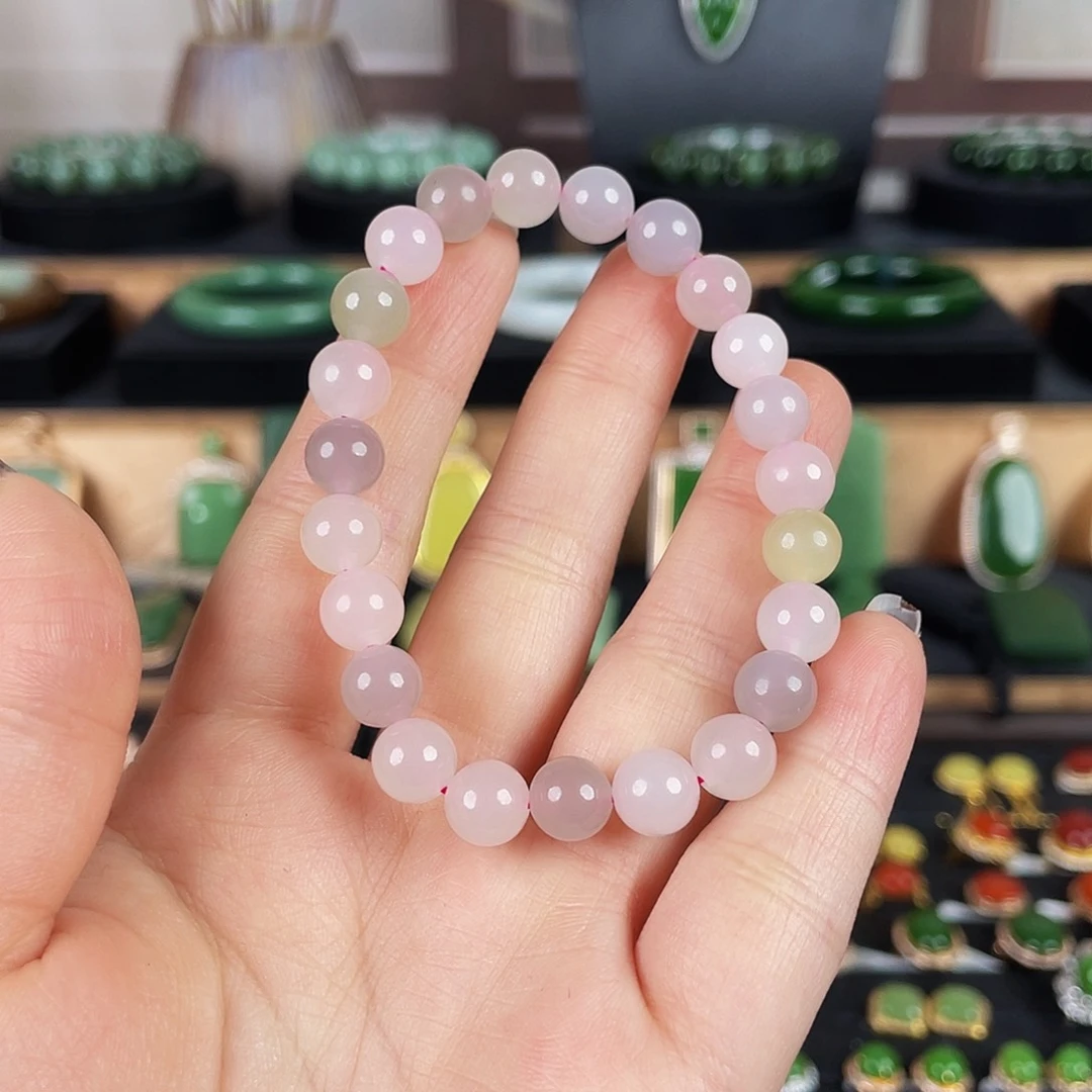 未镶嵌手链和田玉多宝手串