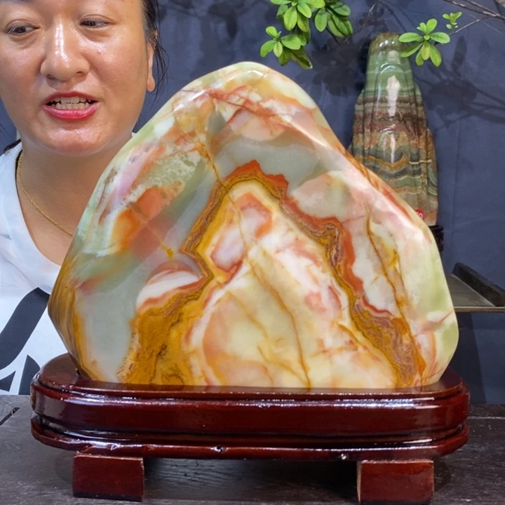 石材精品古青石摆件