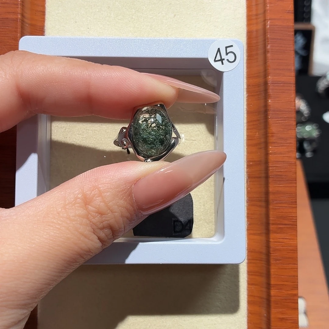 9***9戒指银S925镶嵌水晶